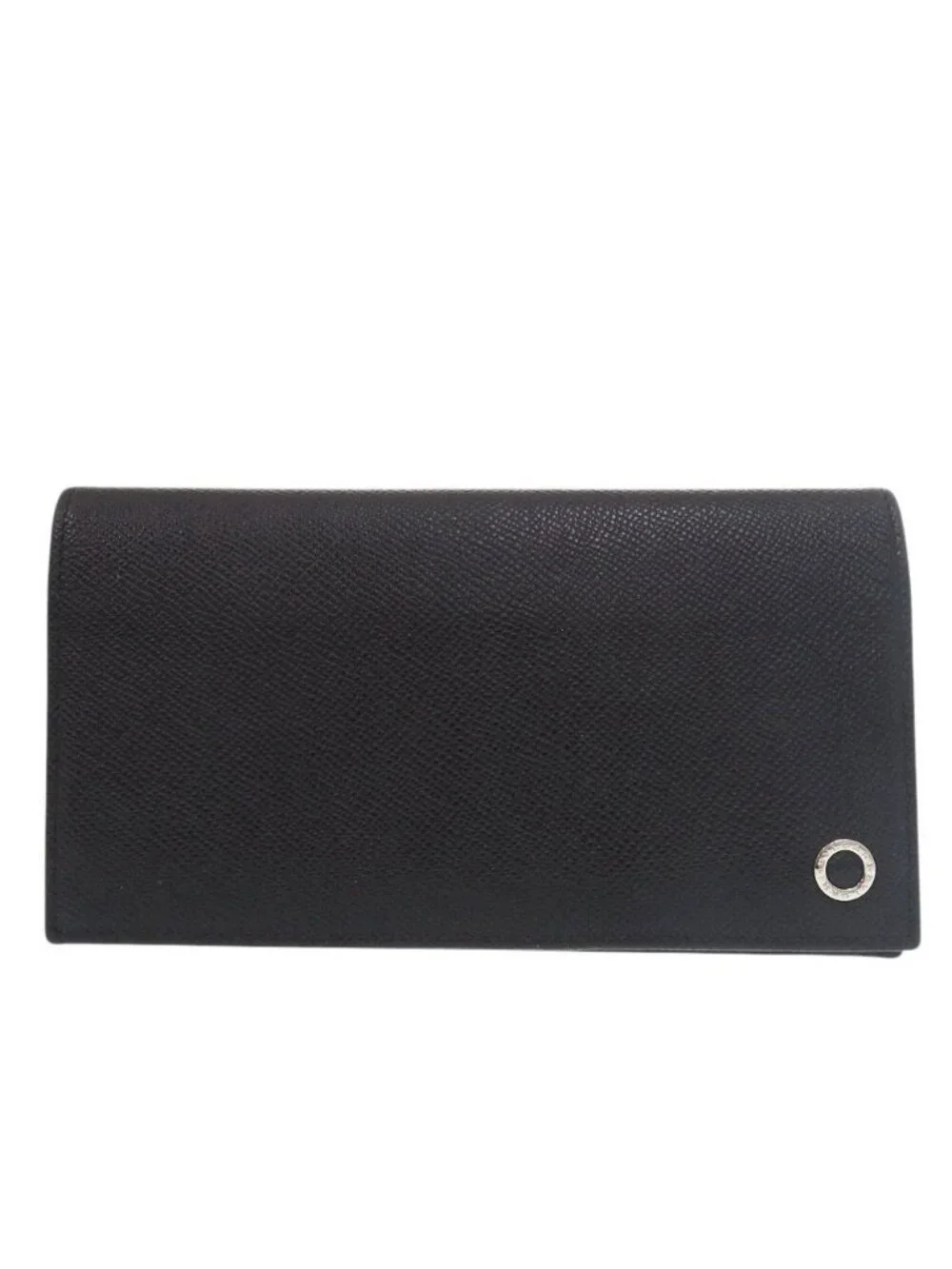 Bvlgari Leather Black Wallet